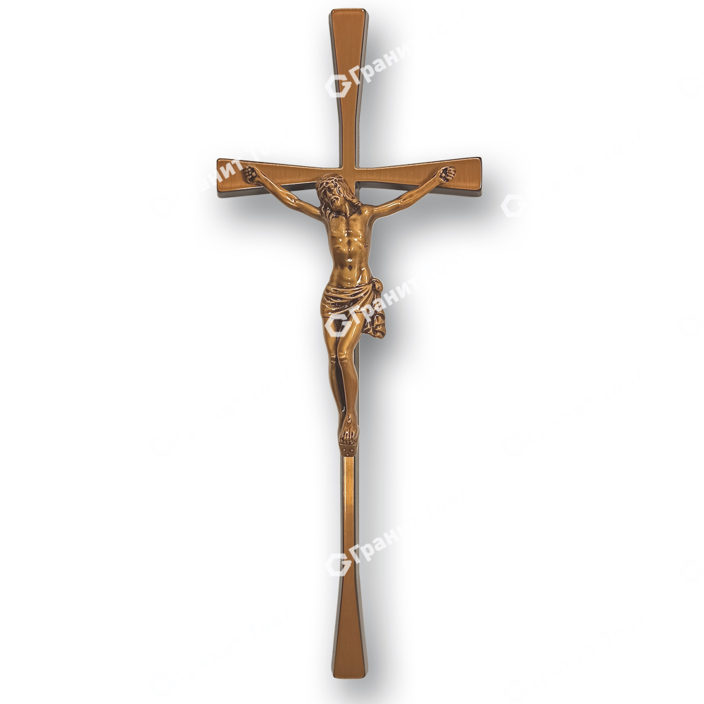 Caggiati бронзовый крест P 23 119 на памятник| ГранитТорг 