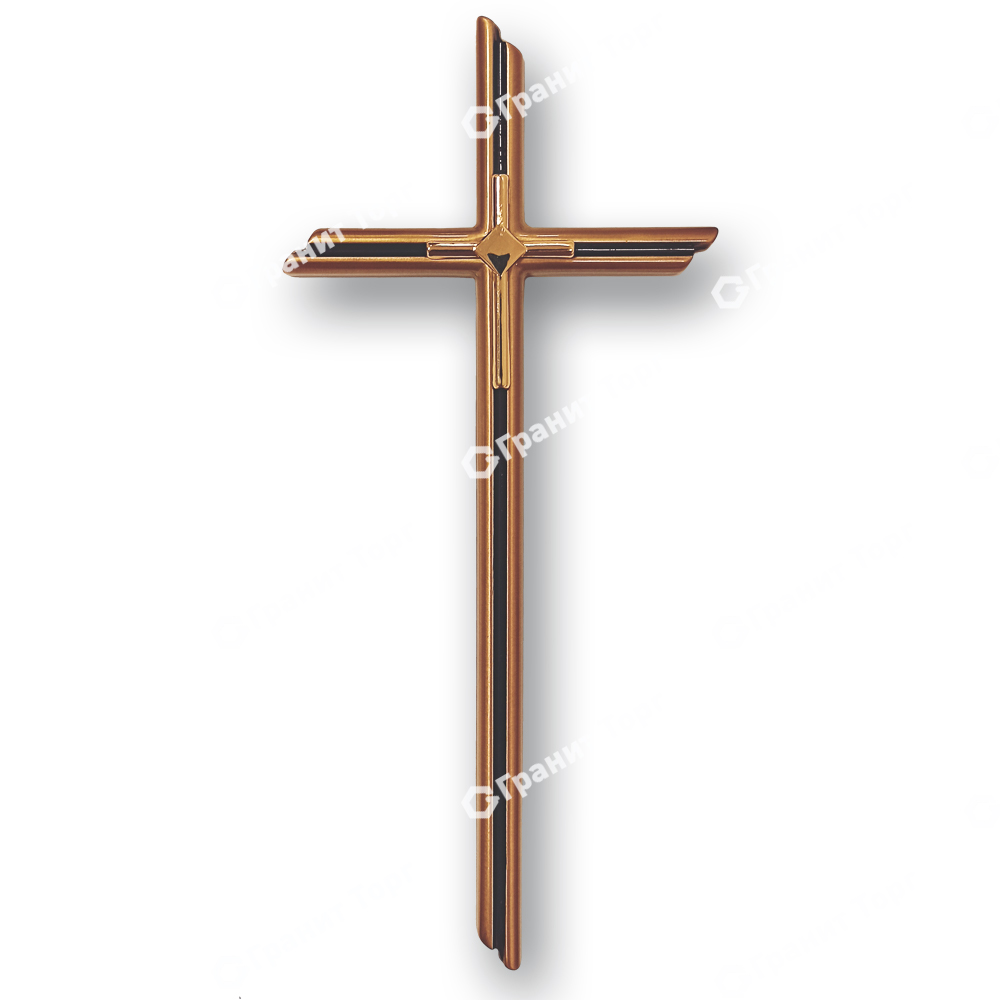 Caggiati бронзовый крест P 24 237 на памятник | ГранитТорг 